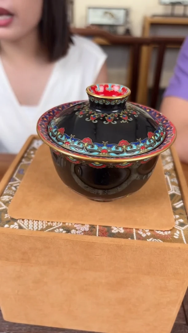 盖碗瓷立方-昱器江南专场6174