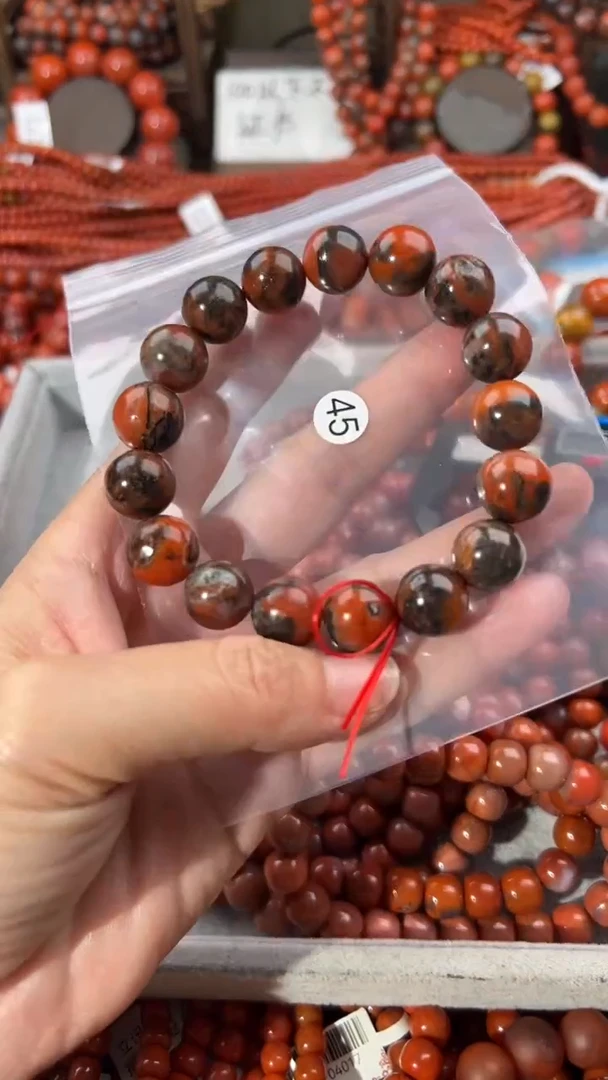 南红玛瑙手串未镶嵌13