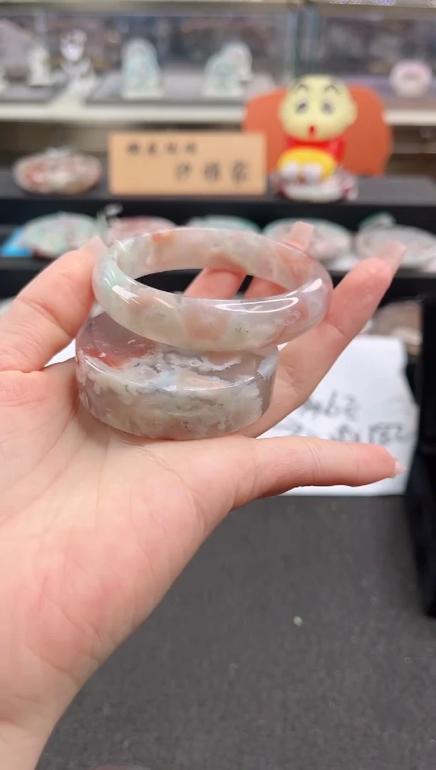 未镶嵌手镯石英质玉56圈口（赠品镯心）S88943