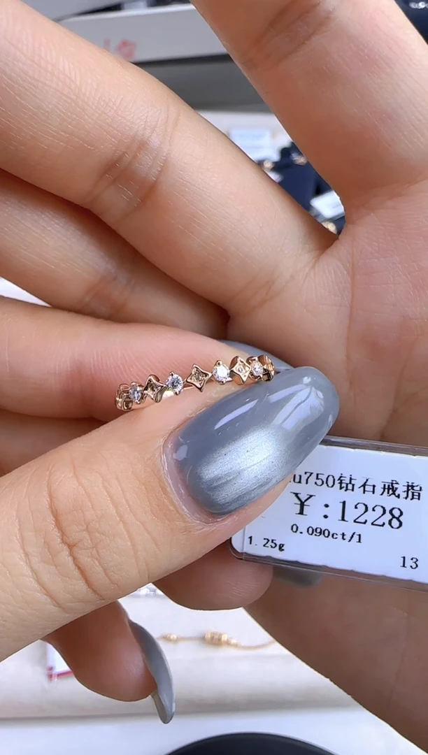 戒指/指环18K金镶嵌钻石108800