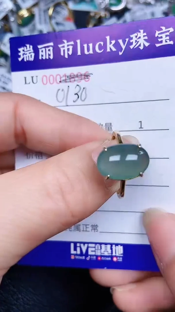 颈饰银S925镶嵌翡翠0130