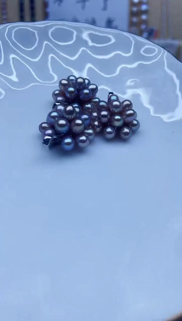 吊坠(不含链)未镶嵌淡水珍珠爆米花吊坠多样性发其一