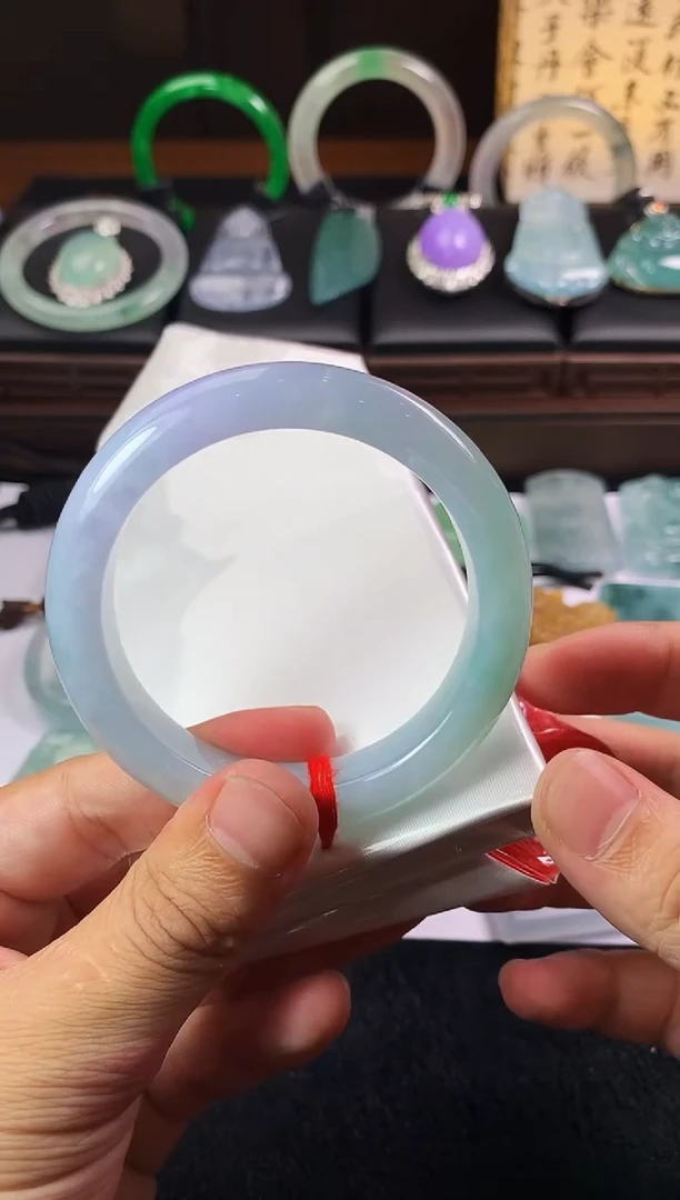 未镶嵌定制翡翠5034毛货不退不换  57-58圈