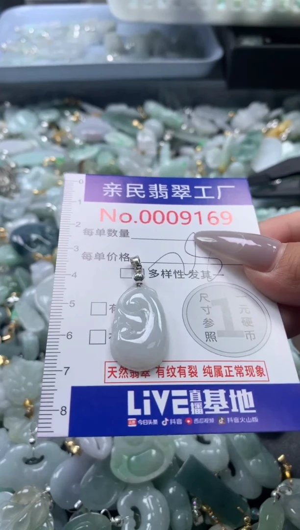 颈饰未镶嵌翡翠9169