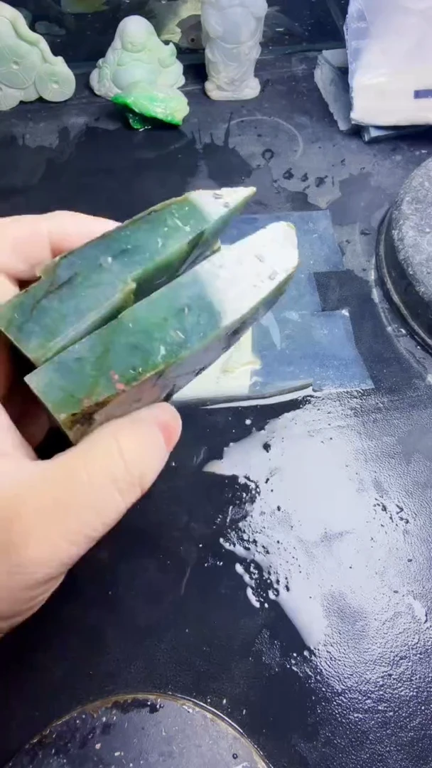 未镶嵌挂件翡翠火天然翡翠108