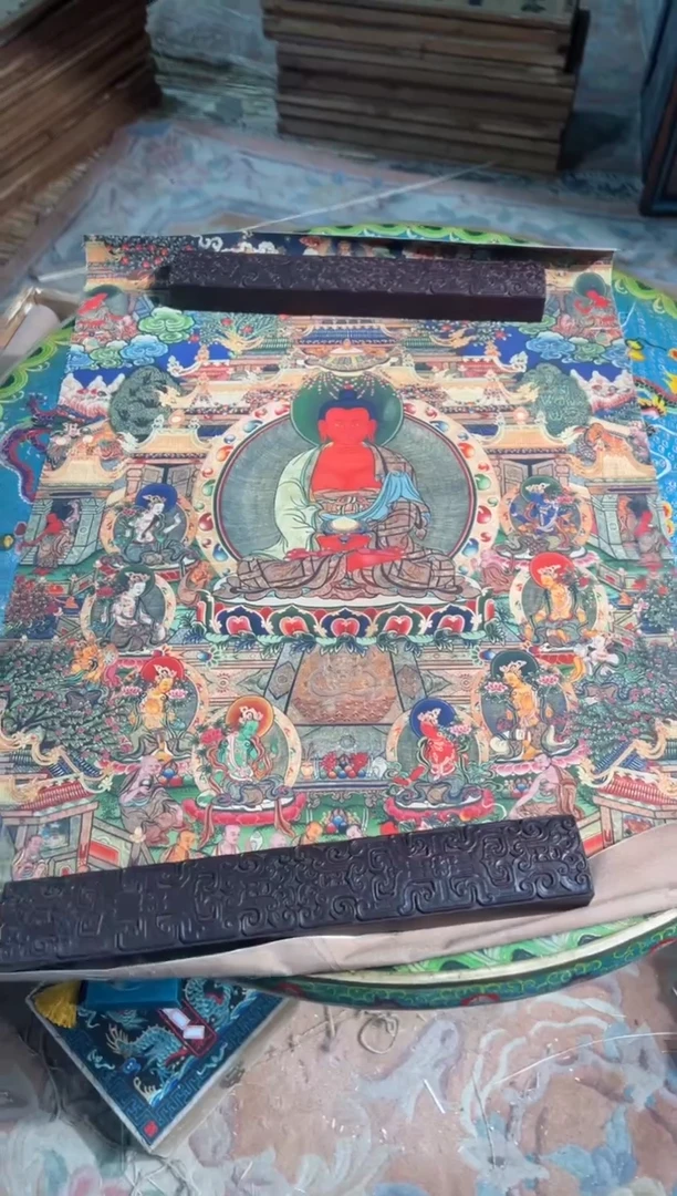 卷轴画卷轴画奥奥的唐卡