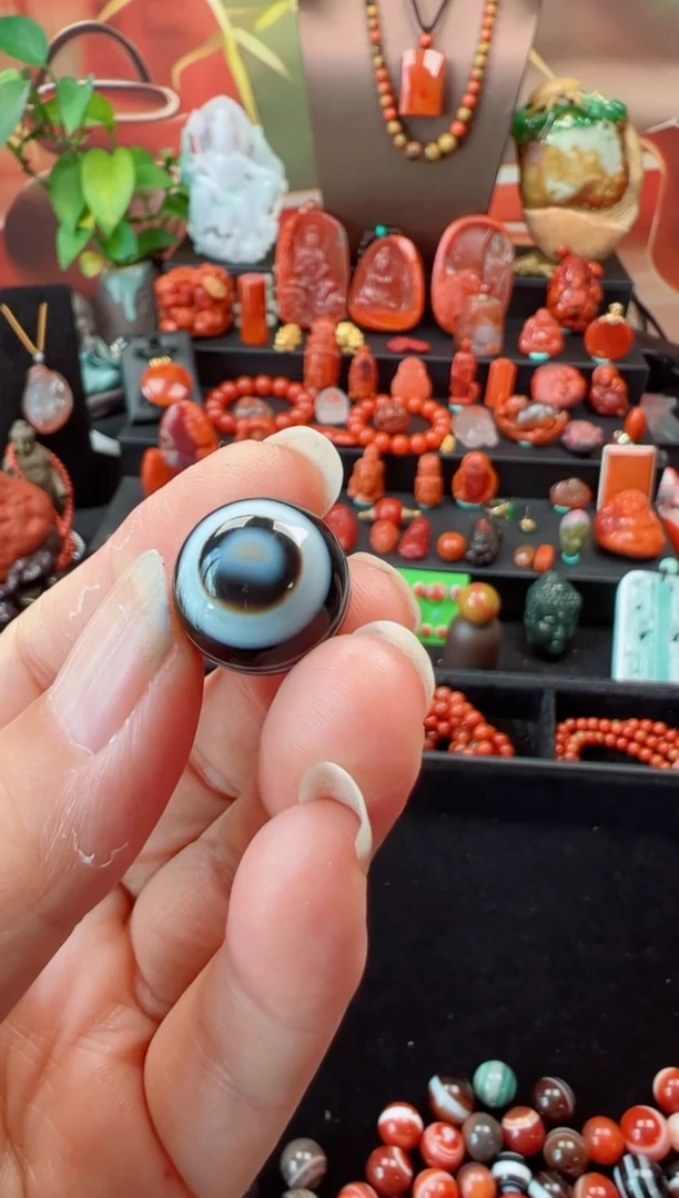 未镶嵌单珠玛瑙/玉髓楠****?单珠