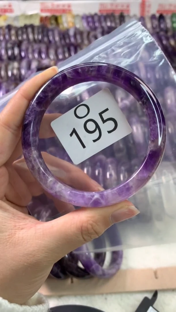 【闪购商品】水晶水晶手镯E未镶嵌195-62