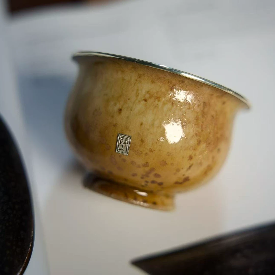 【窑宝】厚山柴烧普洱落灰主人杯120ml