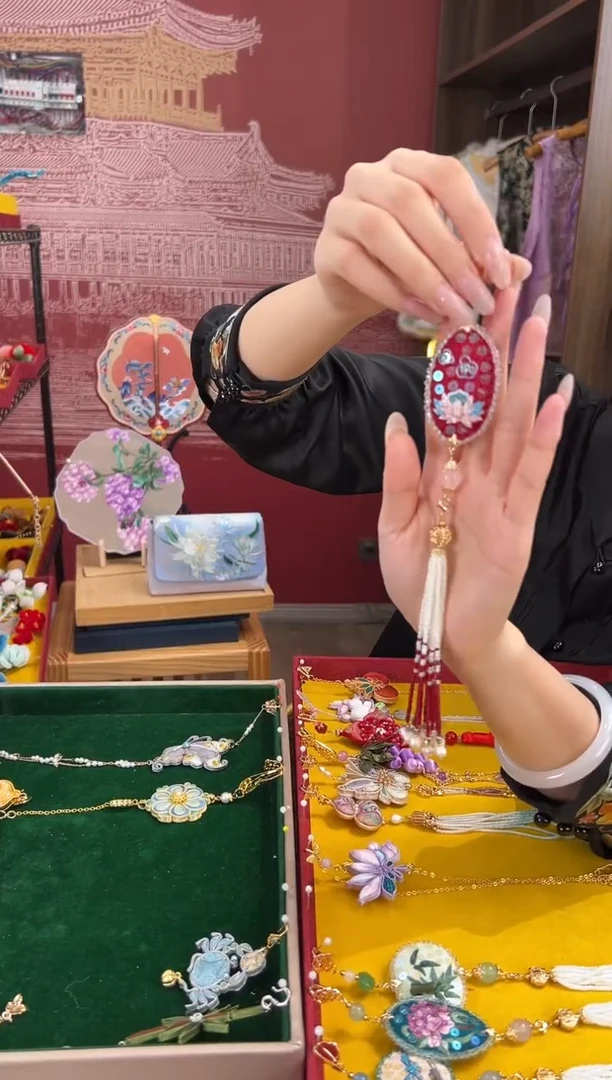 【闪购商品】刺绣苏绣世家非遗手工（压襟）