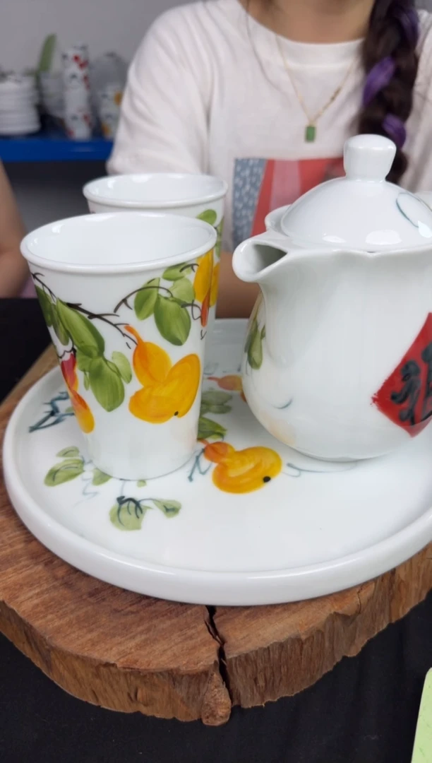 其他高温瓷（葫芦茶壶一套）103