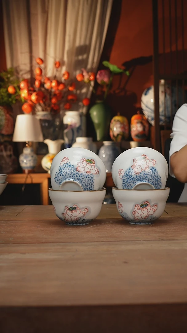 瓶景德镇手绘陶瓷餐具