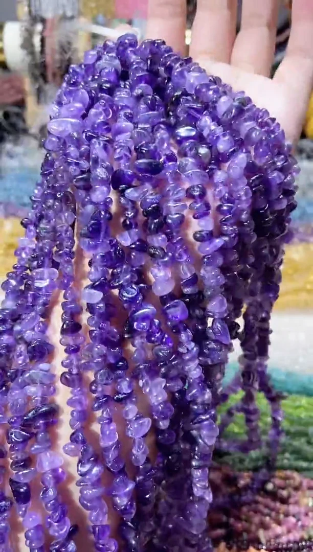 未镶嵌珠宝半成品水晶紫水晶