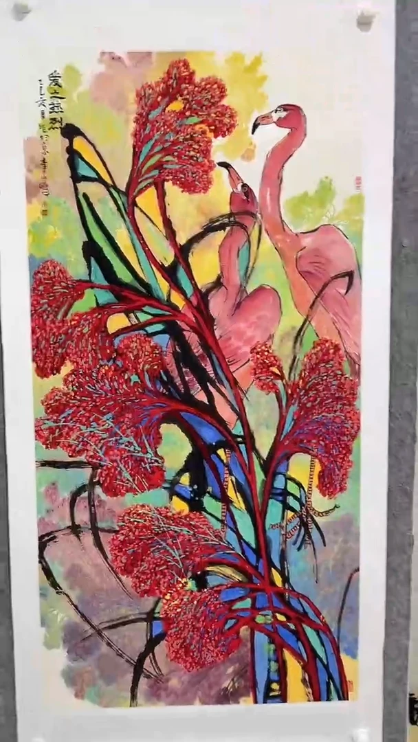 国画李子鹏-8平尺-国画作品-紫-h