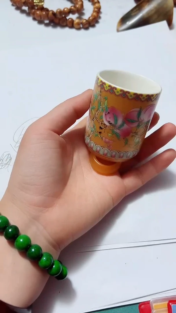 瓷片陶瓷杯子2321