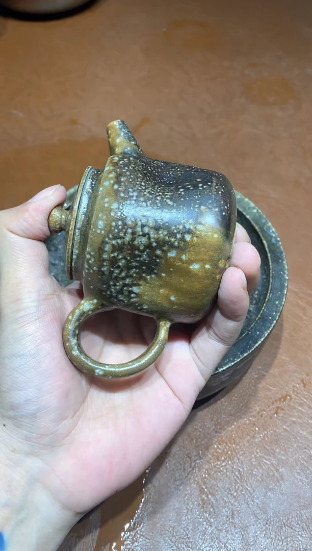 奢瓷/瑞寅柴烧茶器（壶）529 微瑕