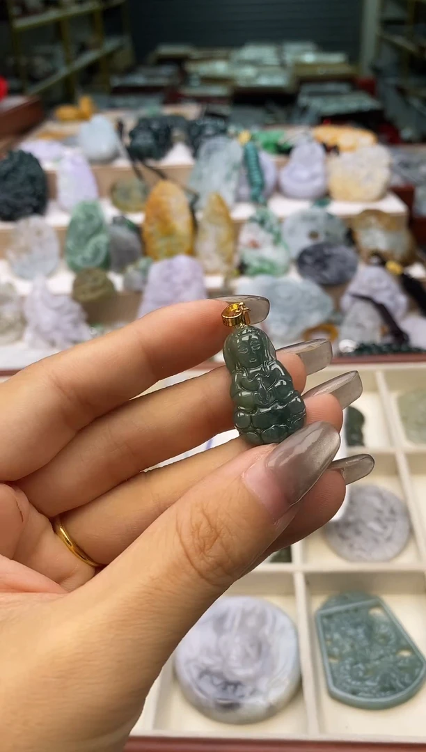 颈饰未镶嵌翡翠089