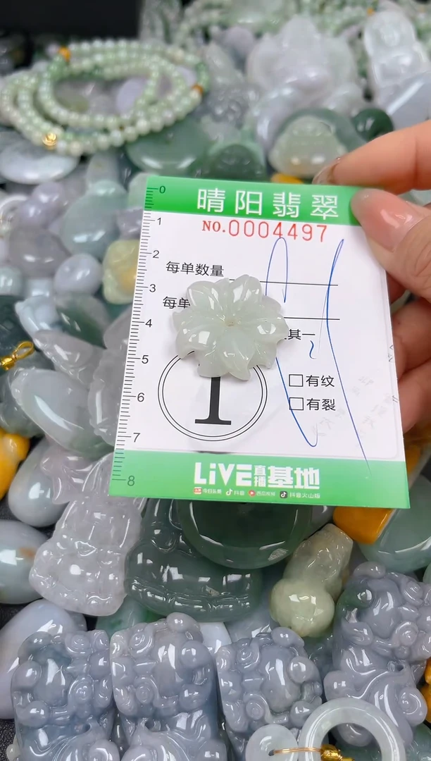 翡翠未镶嵌颈饰闪购0004497