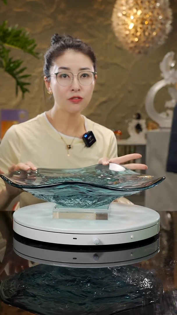 【闪购商品】瓷片设计款果盘摆件