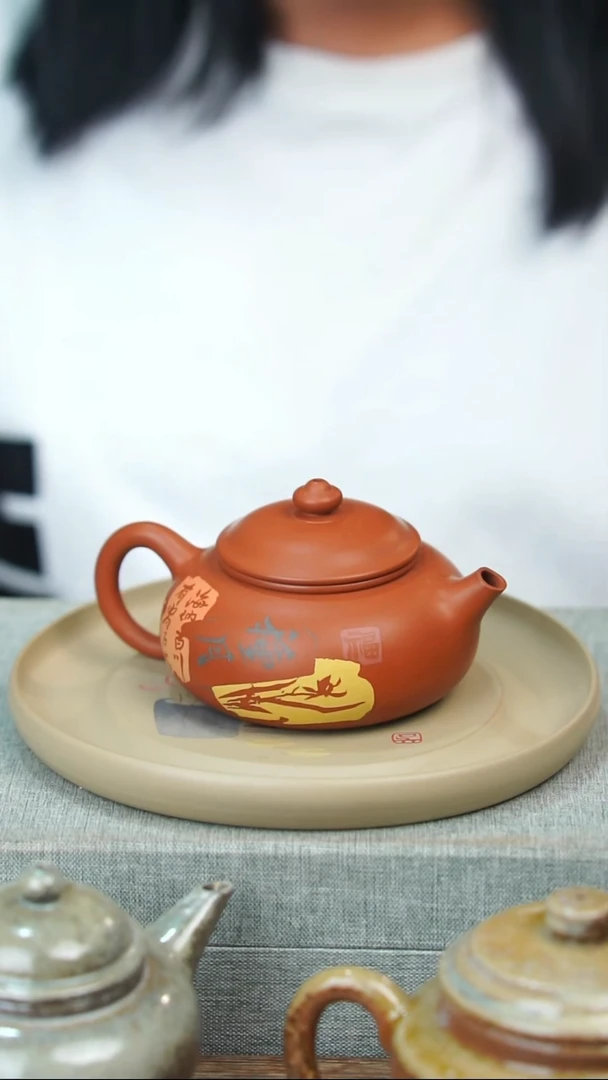 杯黄倩建水紫陶完品227