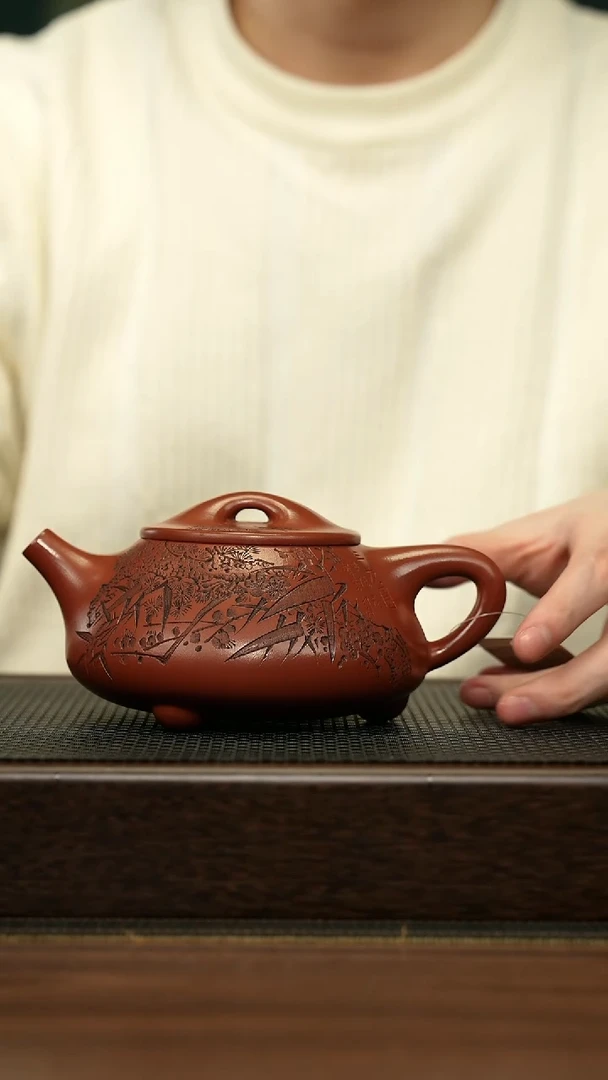 【闪购商品】紫砂茶壶宜兴原矿 手工 紫砂壶容量450CC