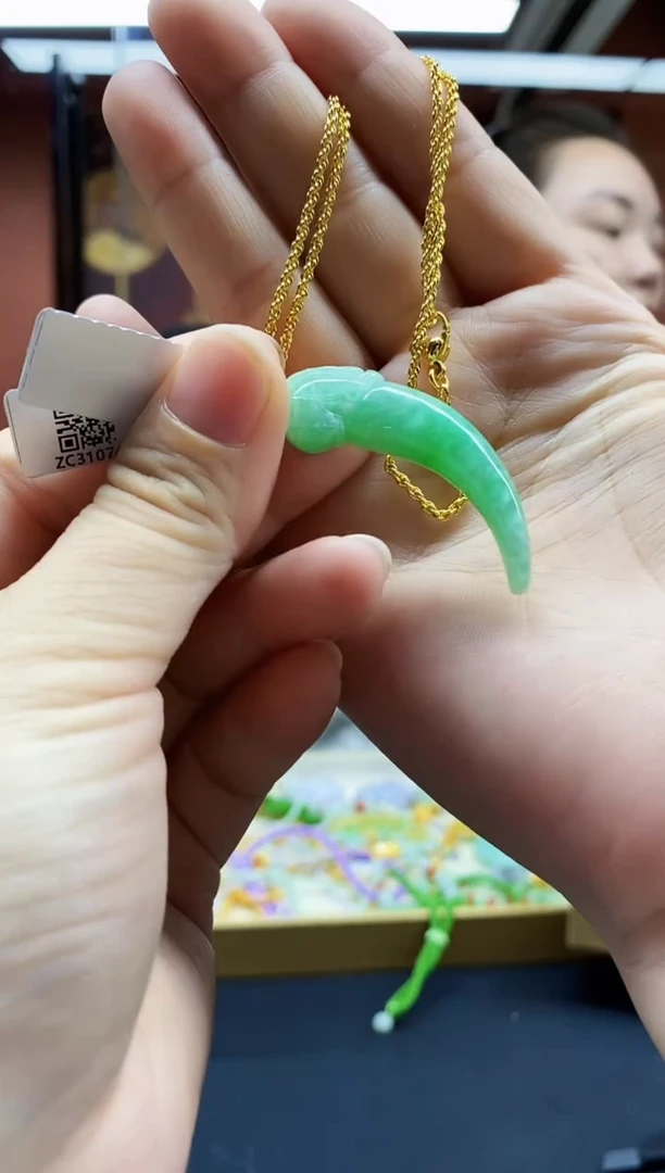 颈饰未镶嵌翡翠翡翠吊坠