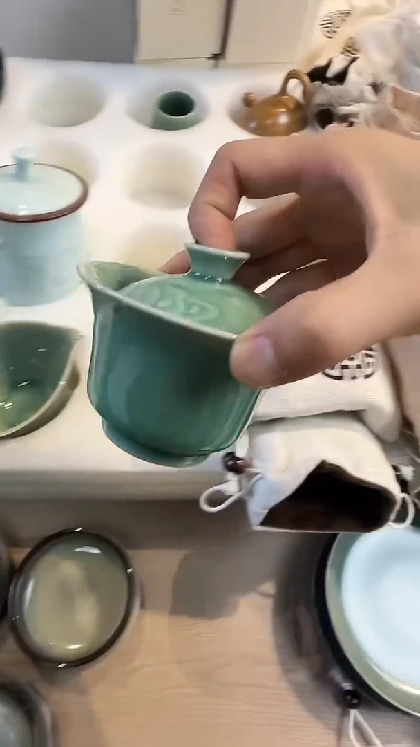 龙泉窑手工茶器包邮不带礼盒