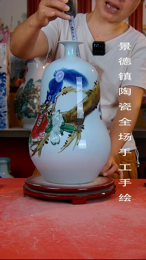 摆件景德镇陶瓷 全场手工手绘