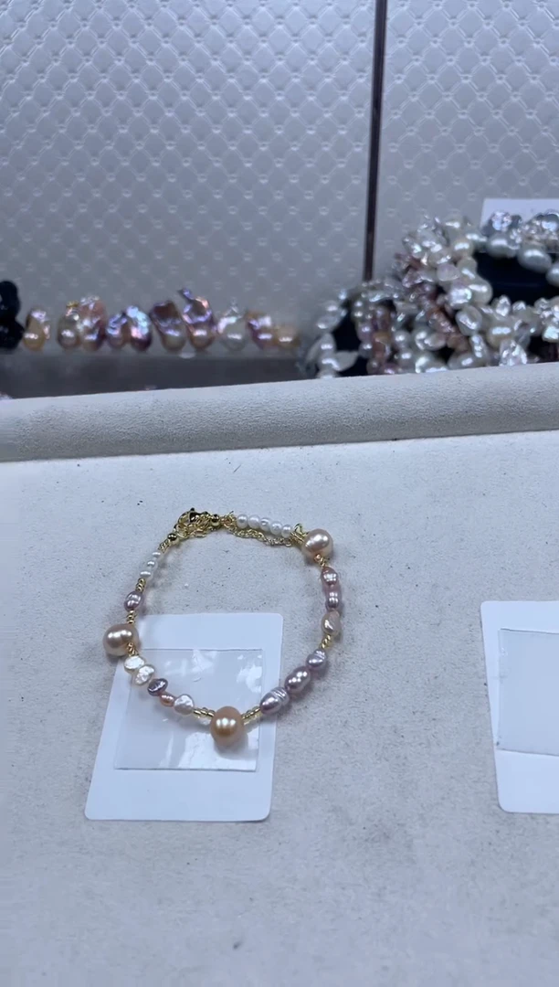 未镶嵌手链淡水珍珠【纯恬珍珠】