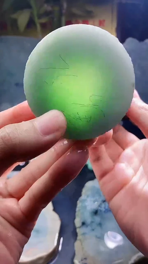 未镶嵌挂件翡翠小雨55