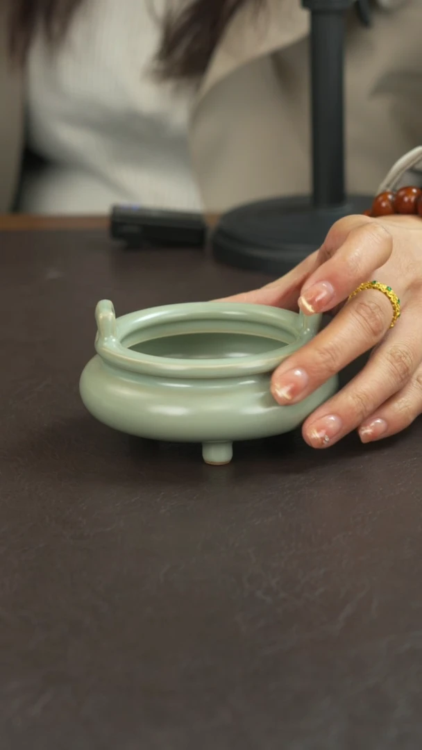 陶宣宝汝瓷原矿原釉作品