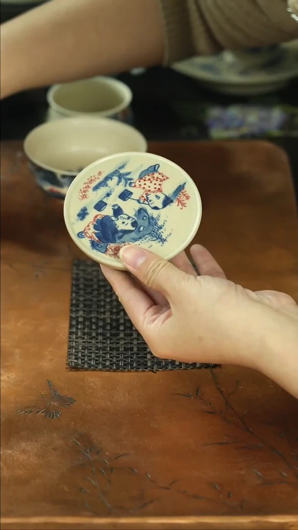 炸茶具 天冷了 围炉煮茶中~~