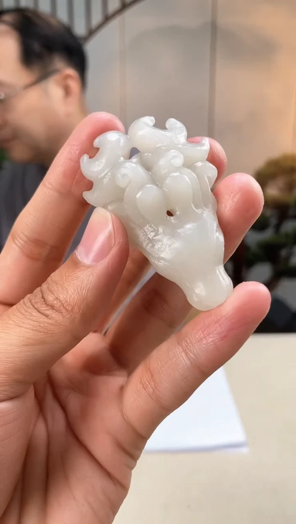 【闪购商品】定制和田玉和田玉（多样性拍一发一带证）20076