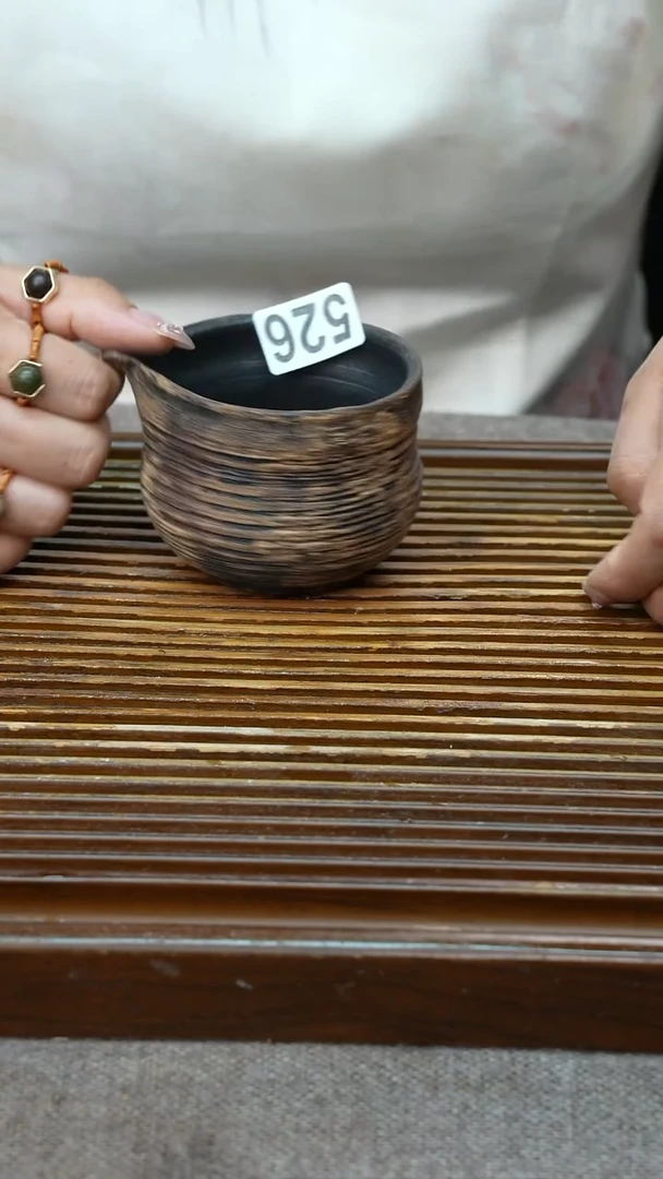 万古烧粗陶手工手做茶具