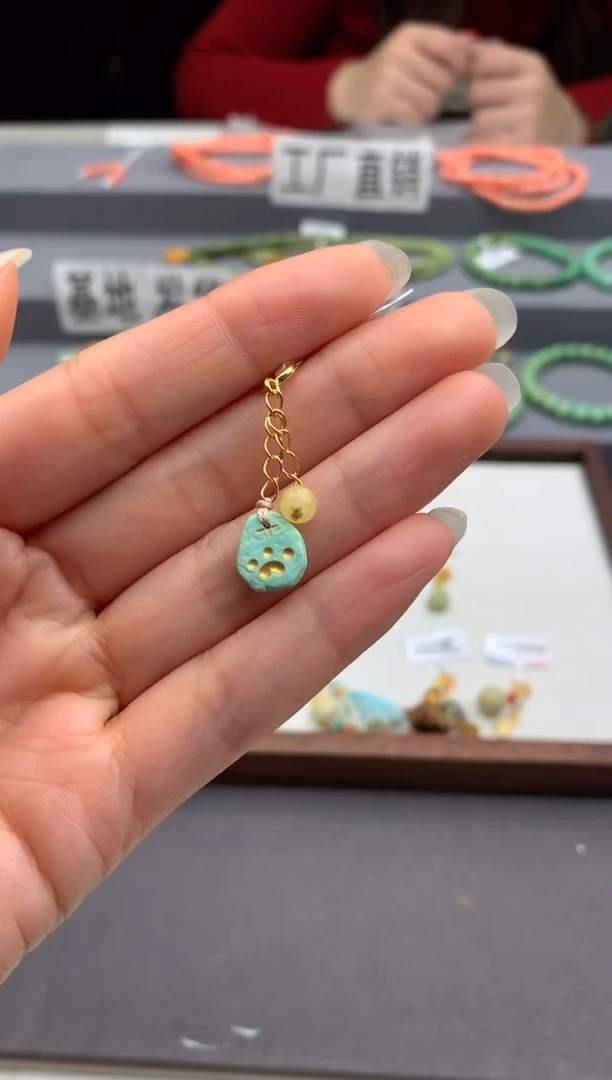 未镶嵌提溜南红玛瑙茜.D206