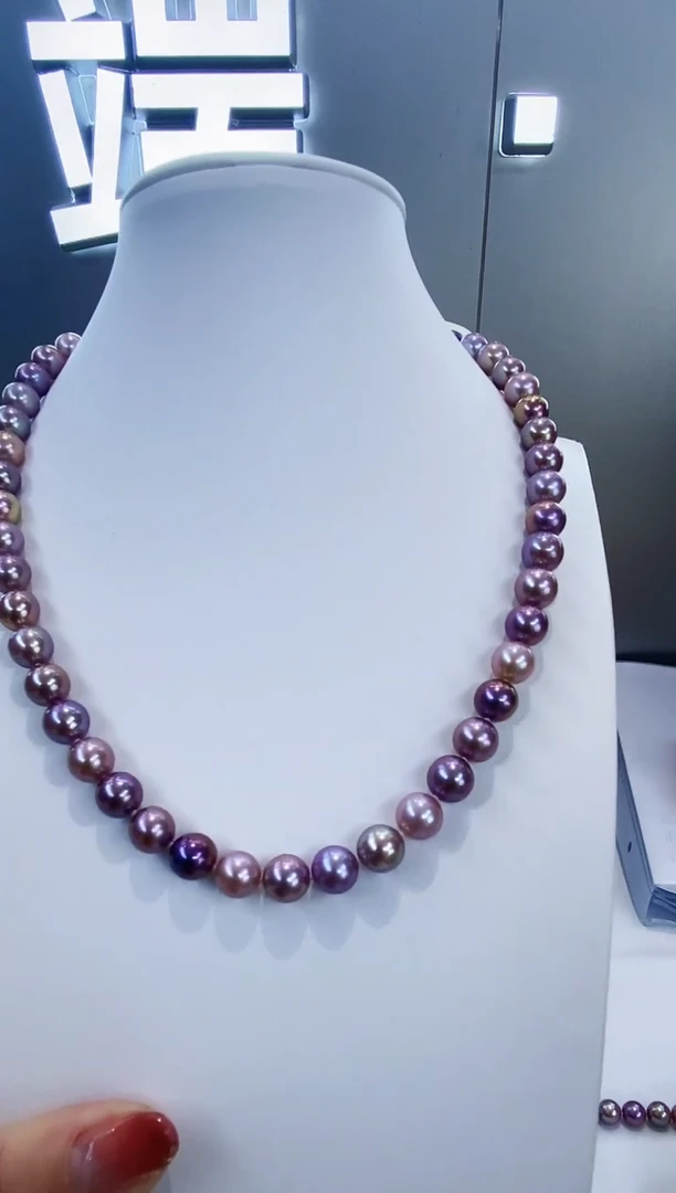 项链未镶嵌淡水珍珠Y淡水项链8-9