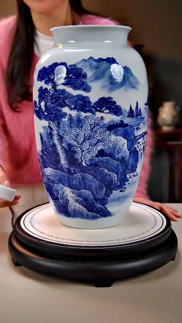 摆件陶景德镇手绘陶瓷24