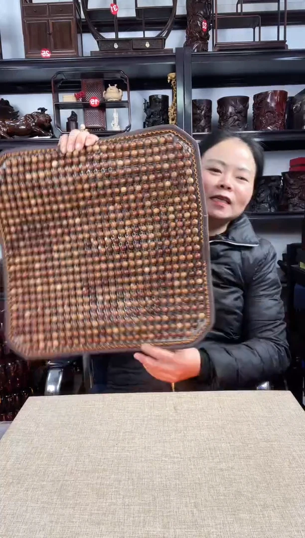 木老李红木工艺品汽车坐垫