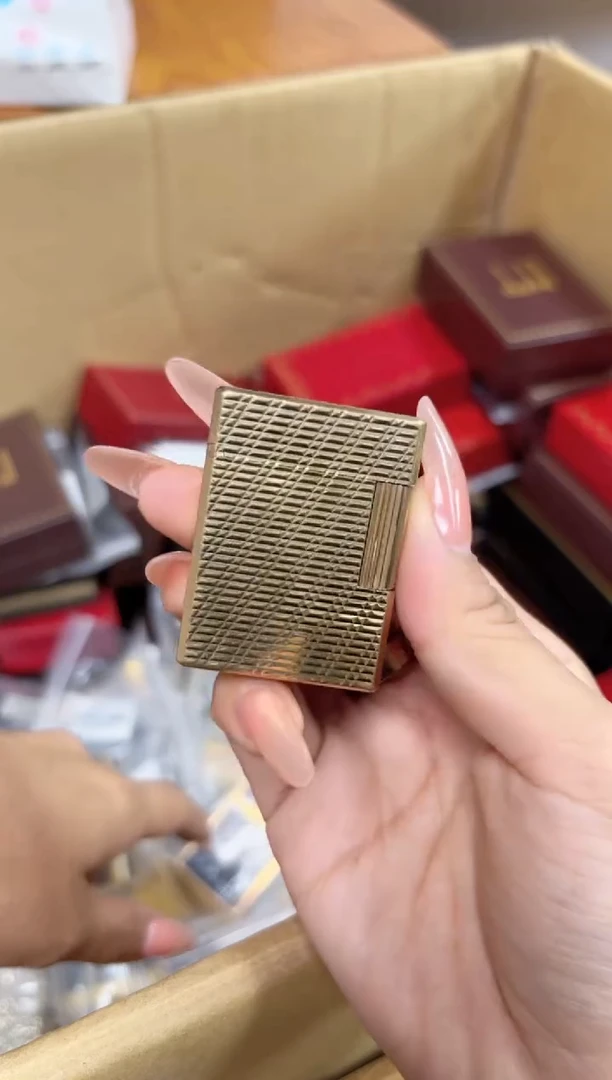 纯铜都家L1小号金色 横斜纹