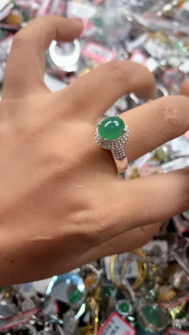 未镶嵌戒指翡翠121212---5