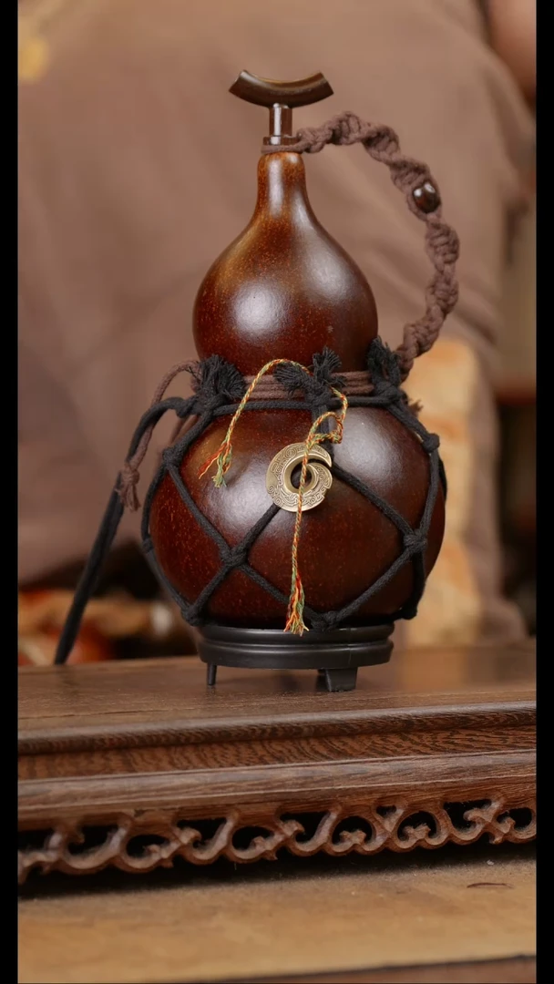 289号精品天然大漆酒葫芦一物一拍~/