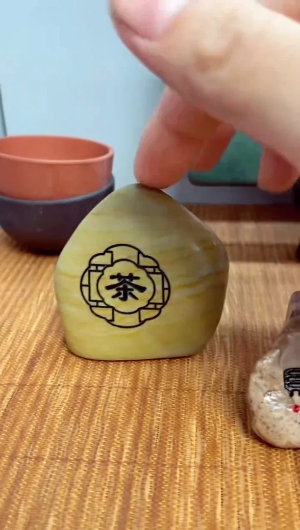 石材石头雕刻刻字摆件