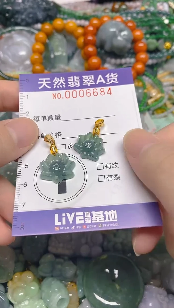 颈饰未镶嵌翡翠0006684