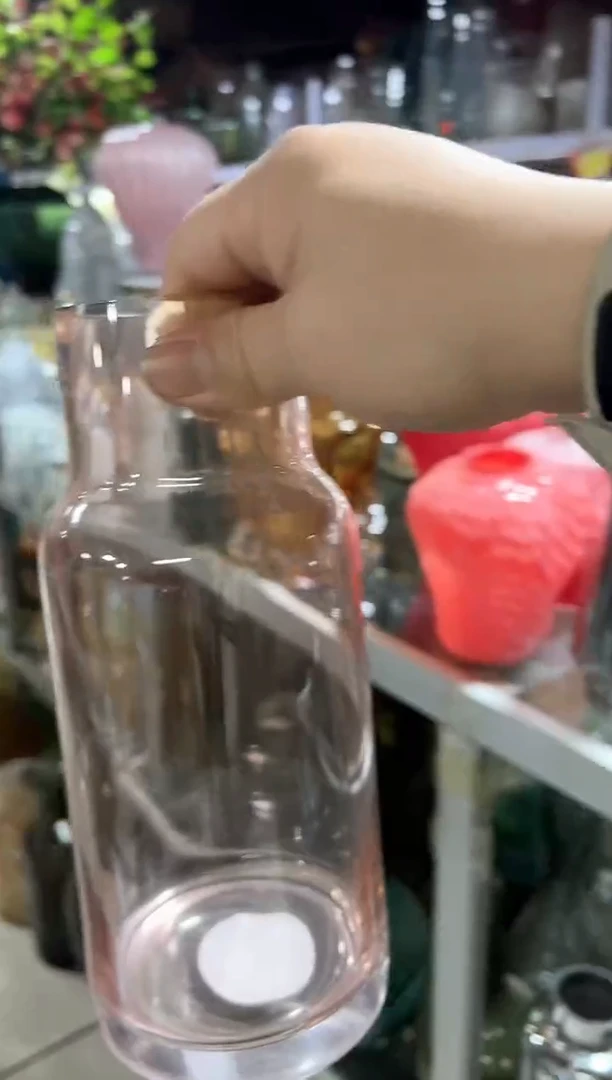 【闪购商品】无铅玻璃透明花瓶微瑕，介意勿拍