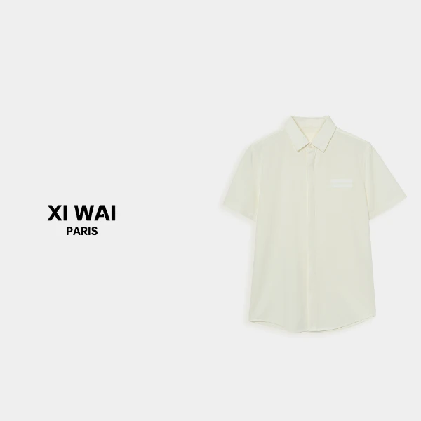 高级男装 春夏新品25s男士经典商务老钱风透气短袖POLO衬衫 S351