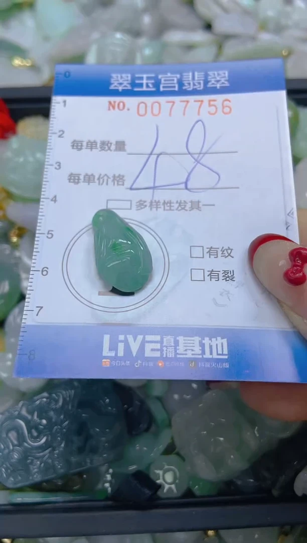 【闪购商品】翡翠颈饰未镶嵌闪购0077756