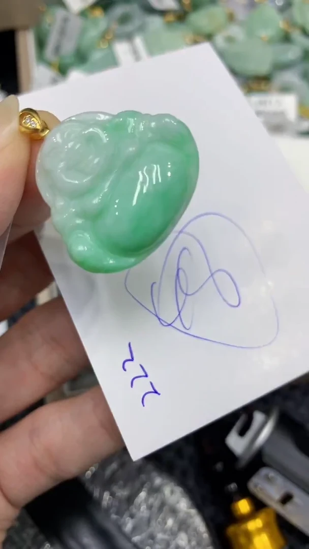 颈饰未镶嵌翡翠缅甸A货翡翠