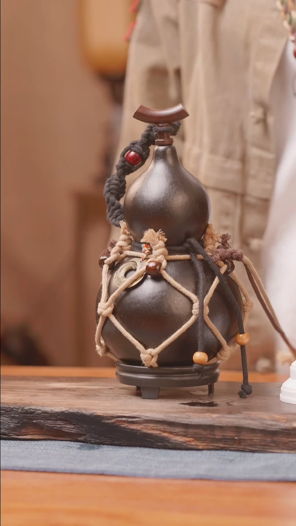 739号链接精品大漆葫芦现货现发[一物一拍]