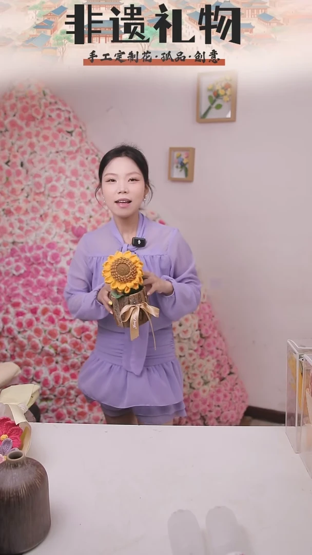 非遗手工定制花束，孤品清仓！！