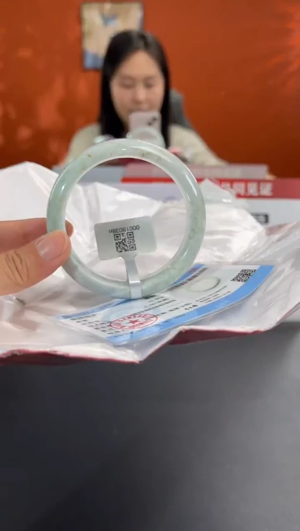 未镶嵌手镯翡翠1  58